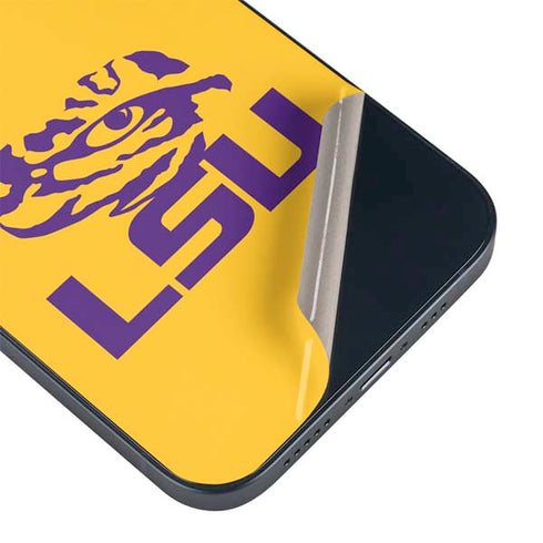 LSU Tiger Eye Logo Yellow iPhone Skins